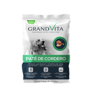 Comida Húmeda para perro Grand Vita paté Cordero