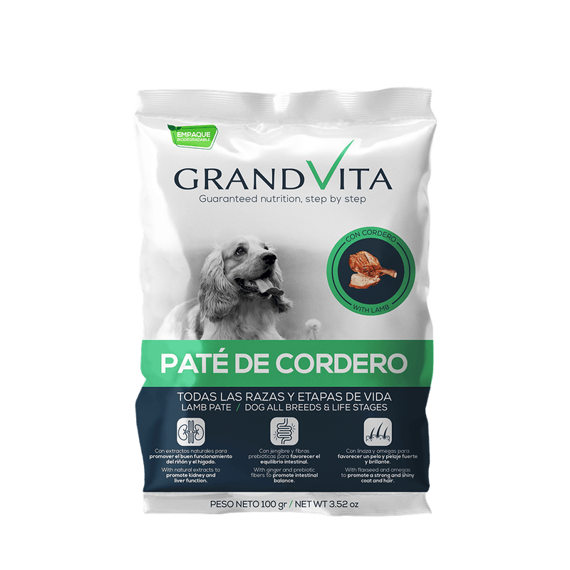 ComidaHumedaparaperroGrandVitapateCordero100Gr