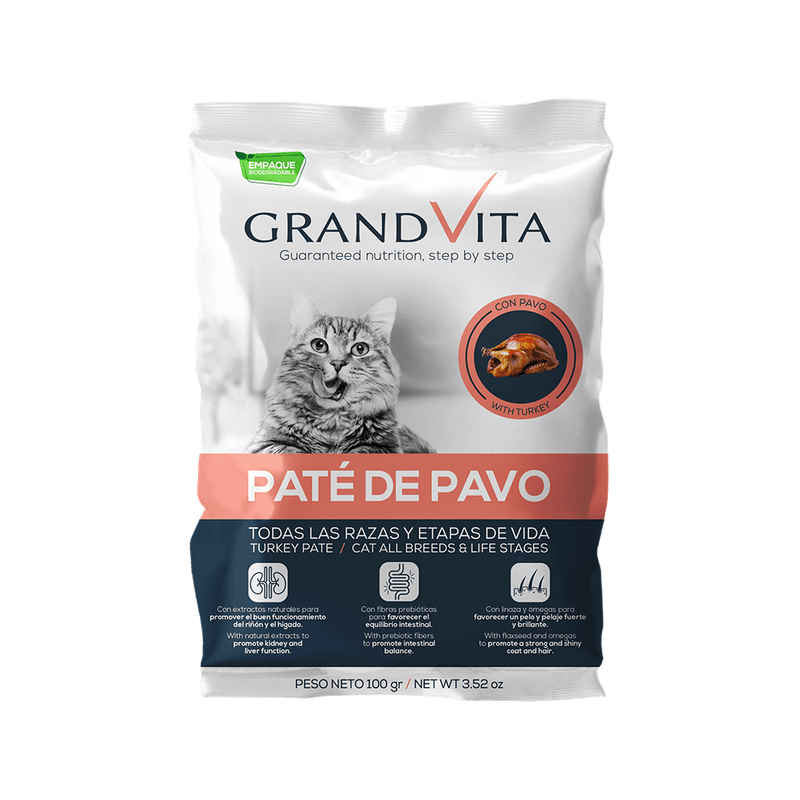 ComidaHumedaparagatoGrandVitapatePavo100Gr