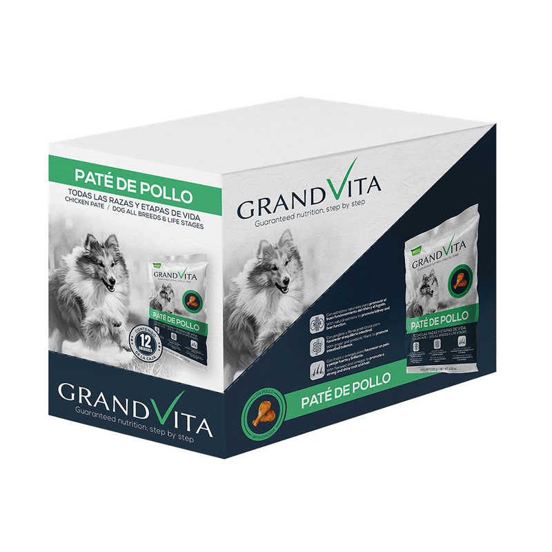 ComidaHumedaparaperroGrandVitapatepollo100GrCaja12unidades