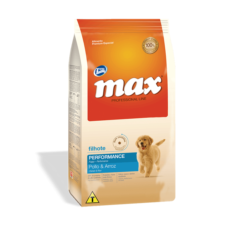 ComidaParaPerroMaxCachorroPerformancePollo20KG