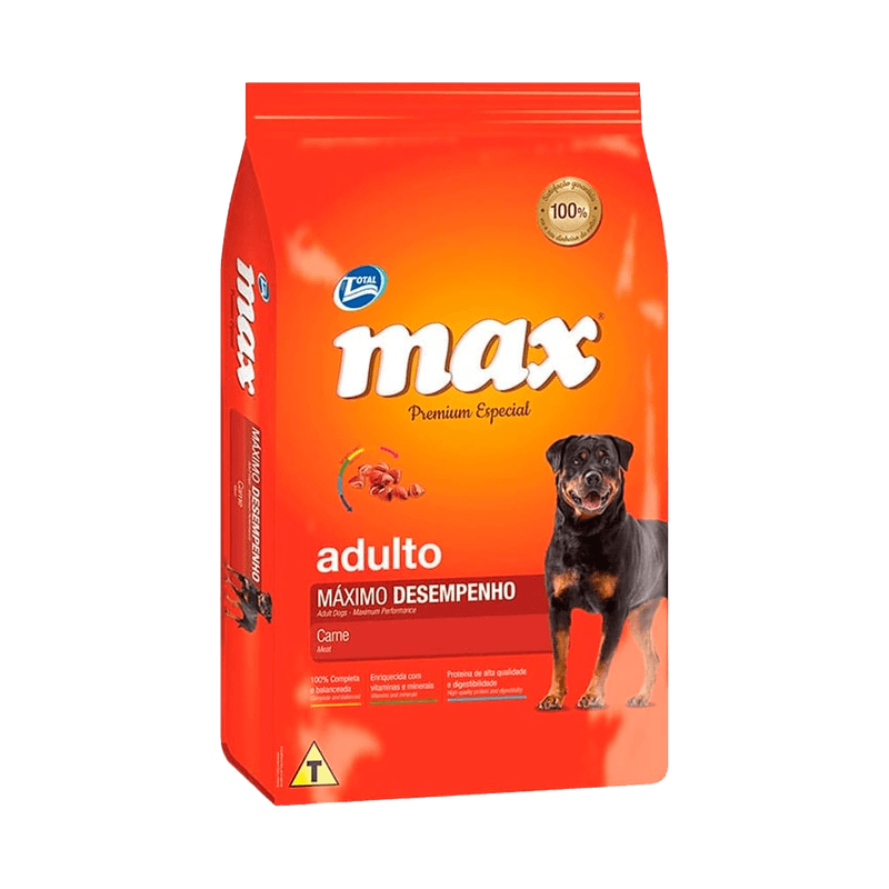 ComidaParaPerroAdultoMaxMaximoDesempenoCarne15KG