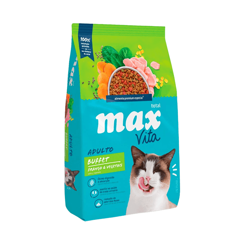 ComidaParaGatoMaxVitaAdultoBuffetPolloyVegetales20KG