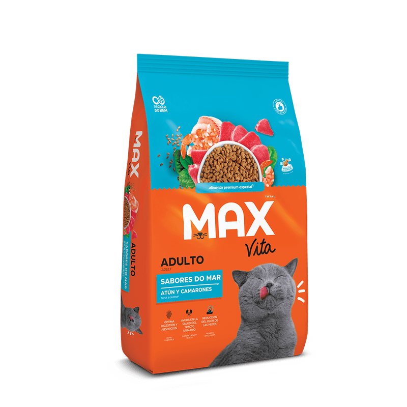 ComidaParaGatoMaxVitaAdultoSaboresdemar1KG