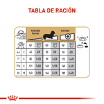 Tabla-de-racion-recomendada-para-Dachshunds-adultos