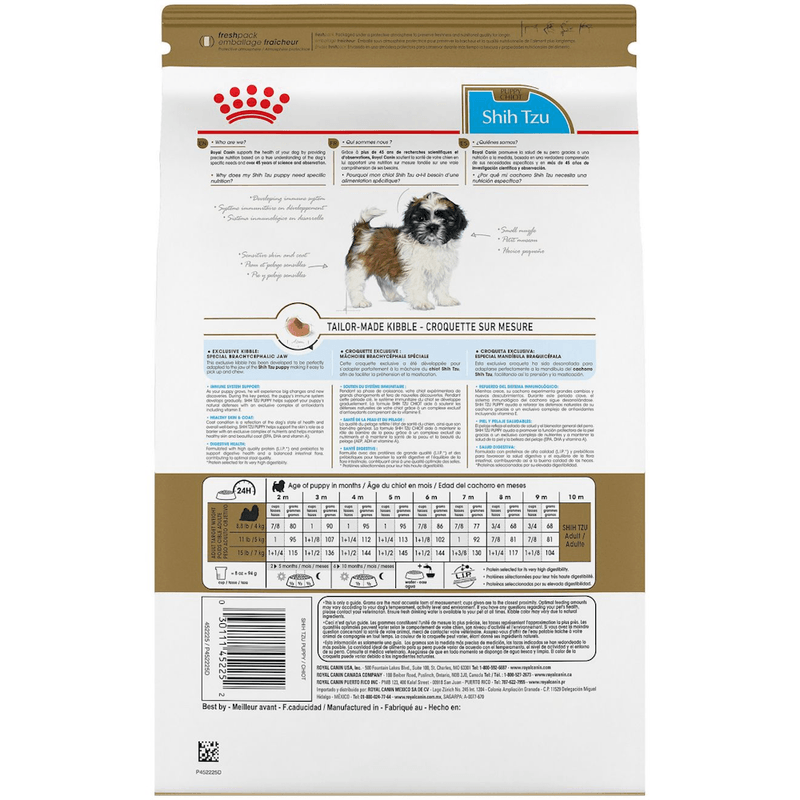Informacion-general-reverso-del-packshot-del-alimento-para-cachorros-de-Shih-Tzu