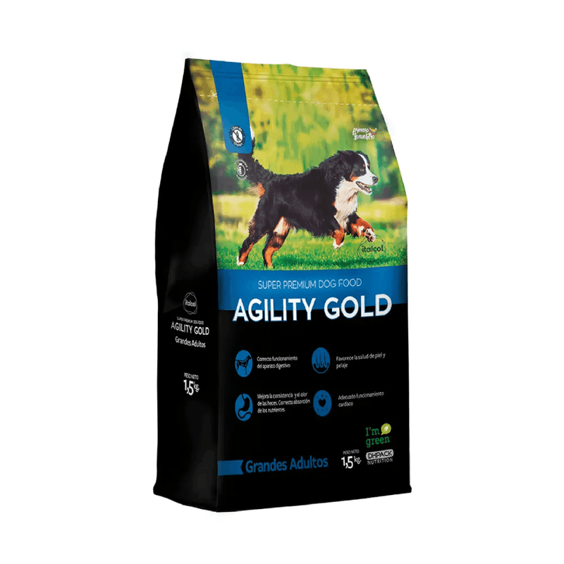 Alimento Para Perro Agility Gold Grandes Adultos-1755712522132